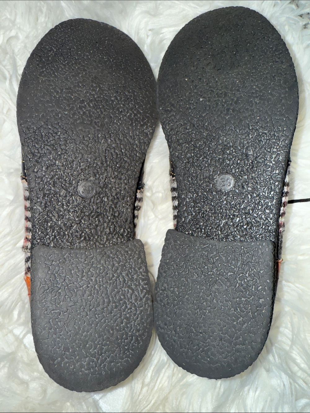 L’ARTISTE Multicolor Tweed with Black Leather Wingtip Oxfords - Picture 7 of 16